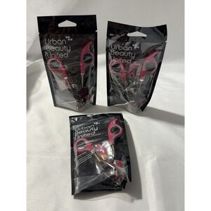 Urban Beauty United Eyelash Curler Lot of 3 New Sealed Pink